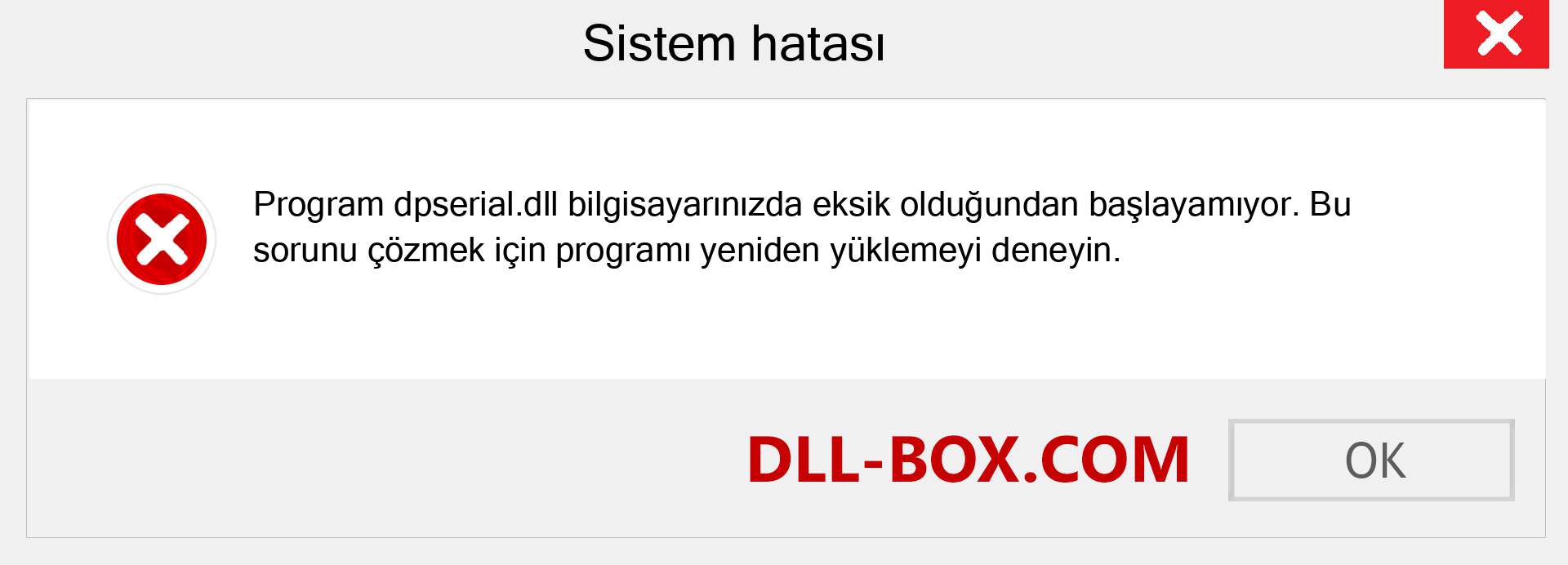 dpserial.dll dosyası eksik mi? Windows 7, 8, 10 için İndirin - Windows'ta dpserial dll Eksik Hatasını Düzeltin, fotoğraflar, resimler